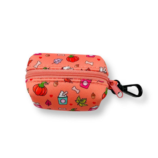 Zelda & Harley Poop Bag Holder Pupkin Spice Waste Bag Holder