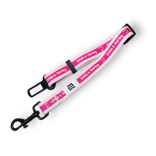 Zelda & Harley Animals & Pet Supplies Pink Car Seatbelt