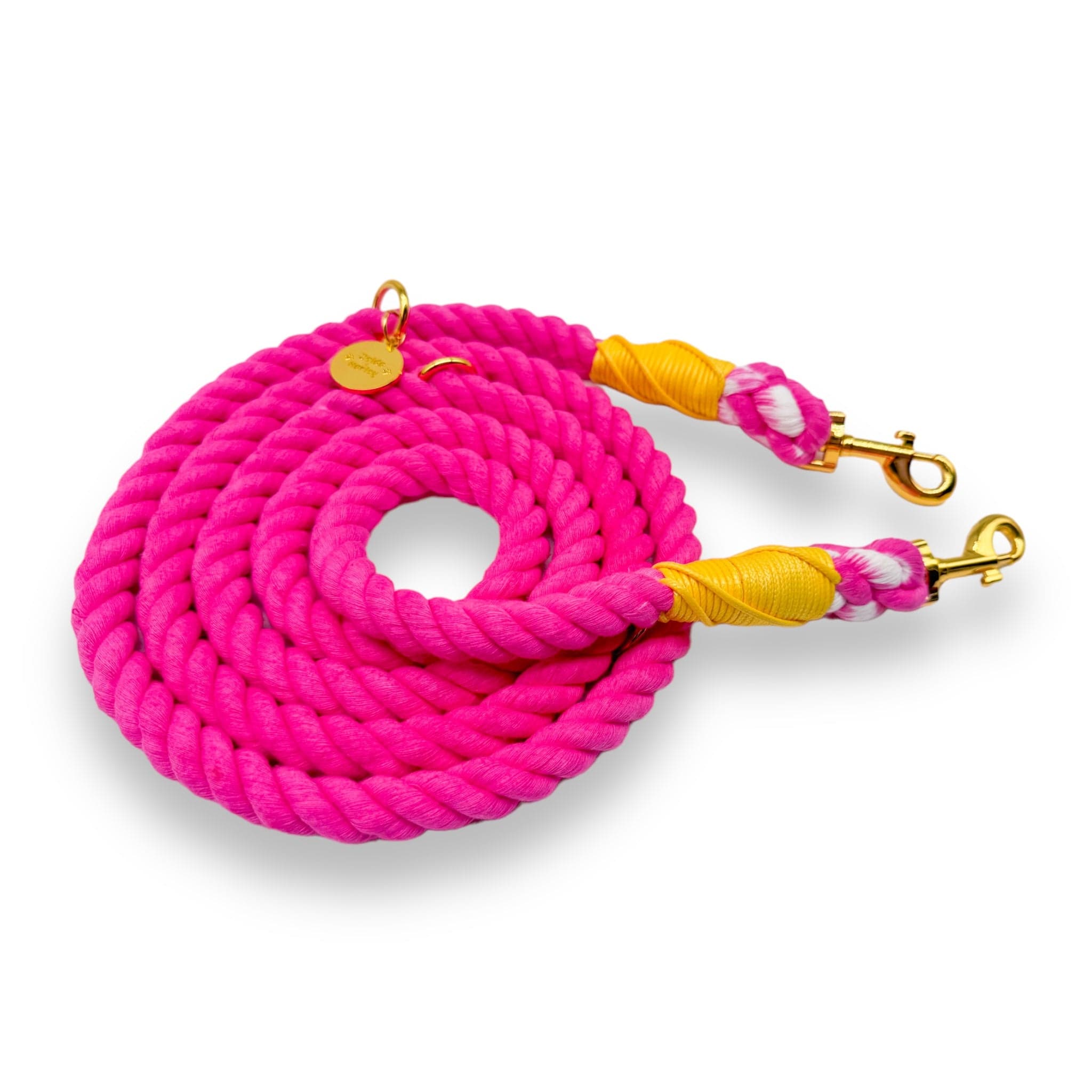 Hands Free Rope Lead - Pink – Zelda & Harley