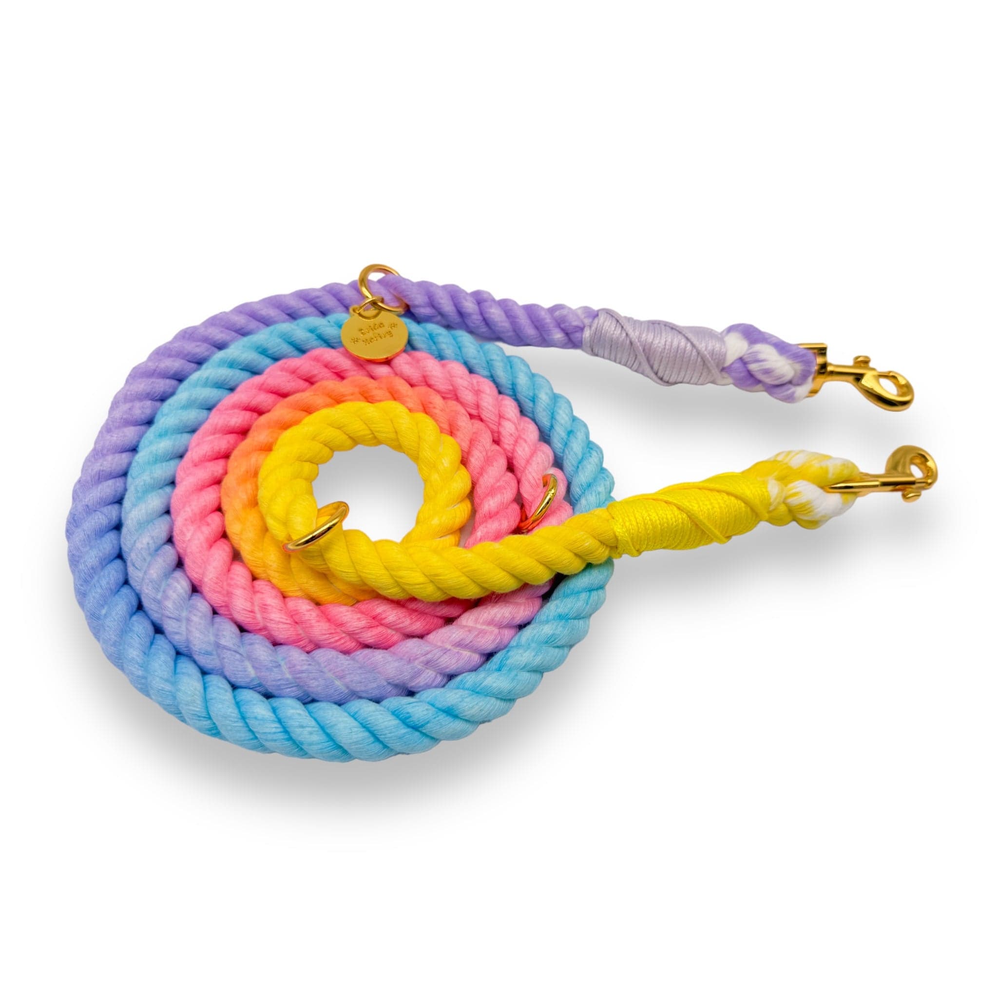 Hands Free Rope Lead - Rainbow – Zelda & Harley