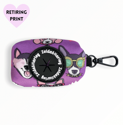 Zelda & Harley Poop Bag Holder Muttallica Poop Bag Holder
