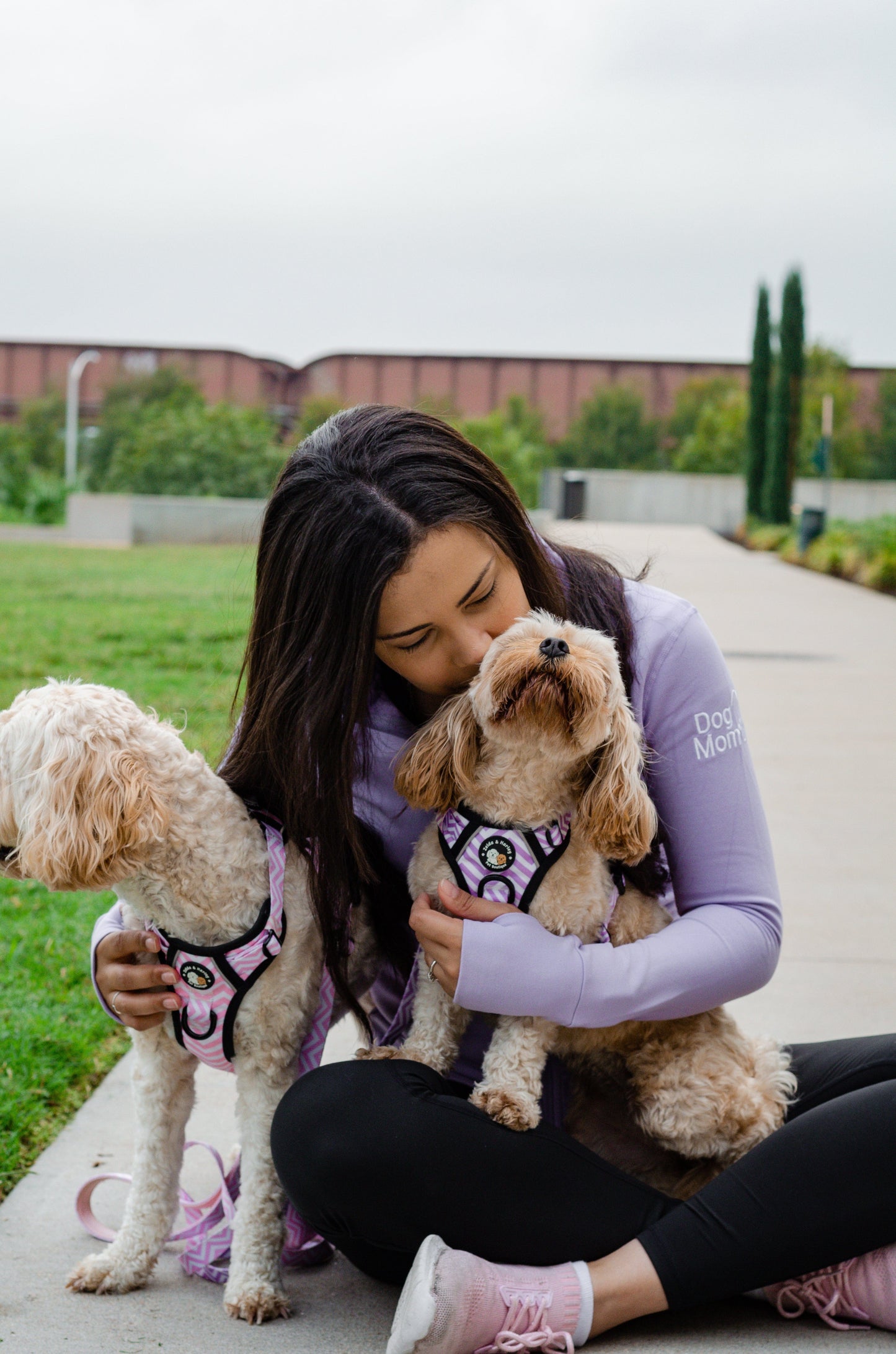 Zelda & Harley Apparel & Accessories Dog Mom Essentials Full Zip Jacket - Lilac