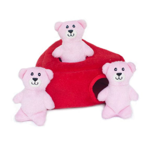 Zippy Paws Animals & Pet Supplies Zippy Burrow – Heart 'N Bears